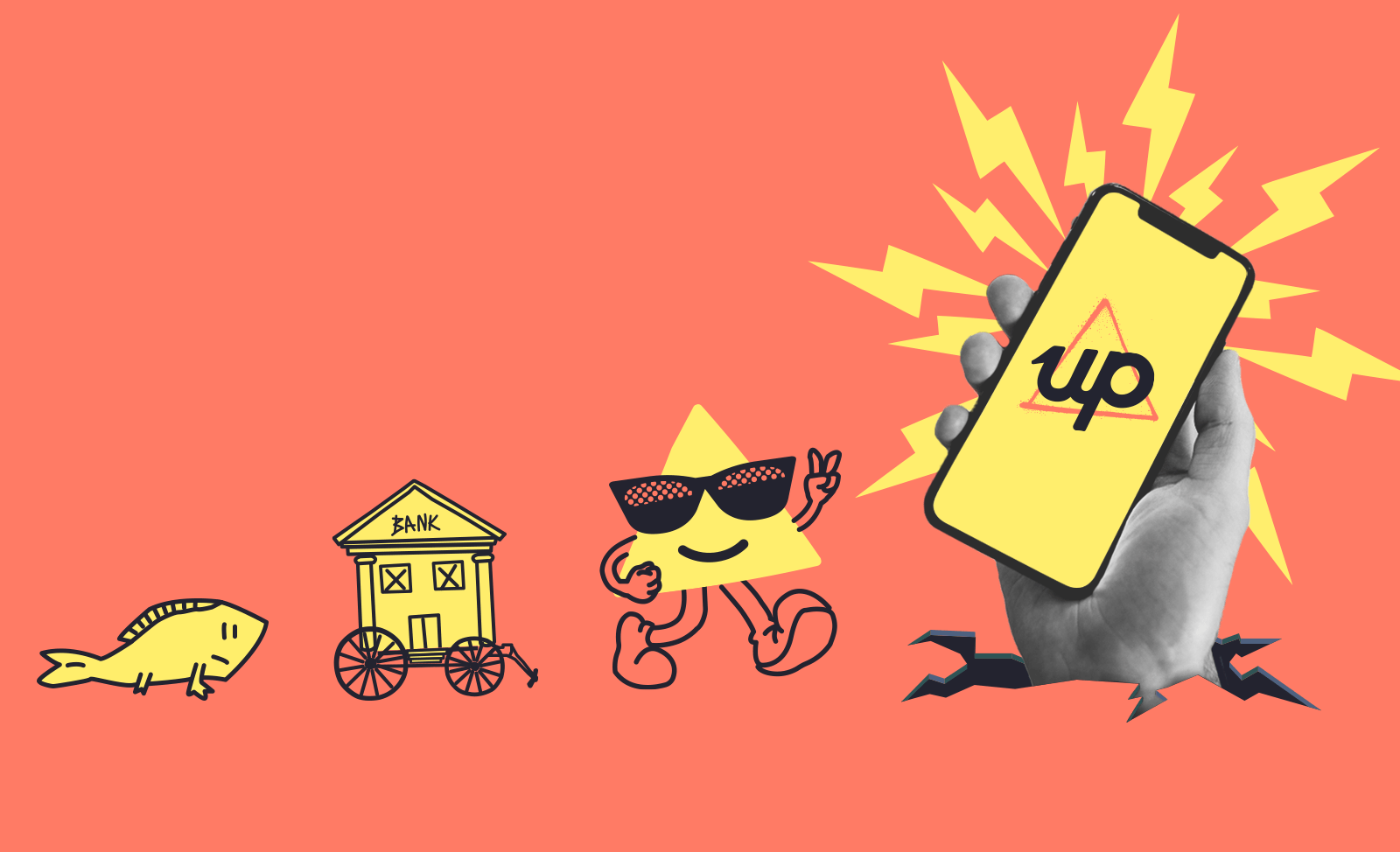 The design journey of the Up app