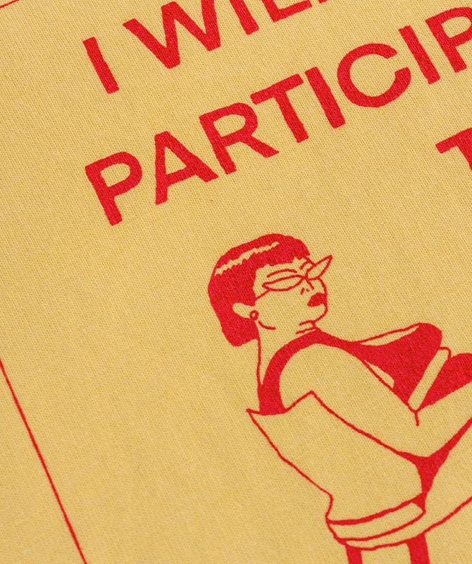 Filthyratbag T-shirt being screen-printed at Heavypress
