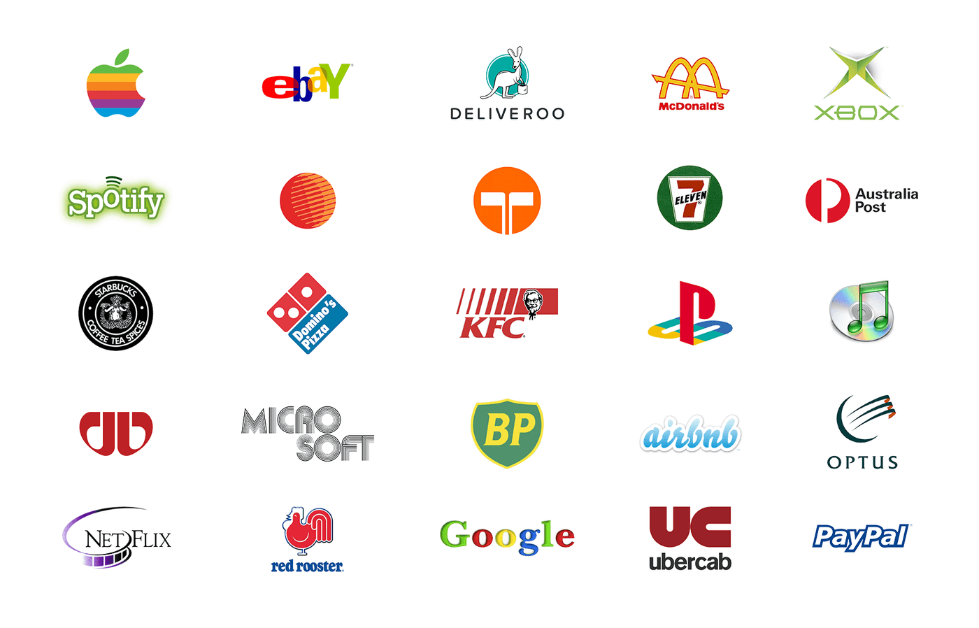 Up merchant logos: back to the past.