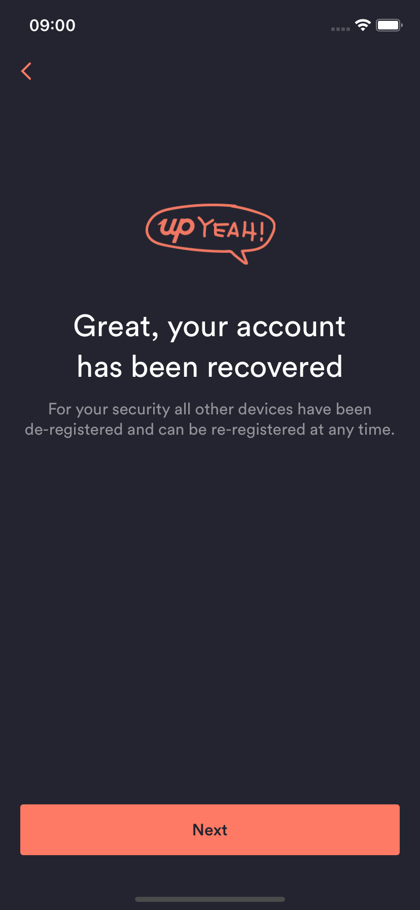 Account Security Unban Recovery Period