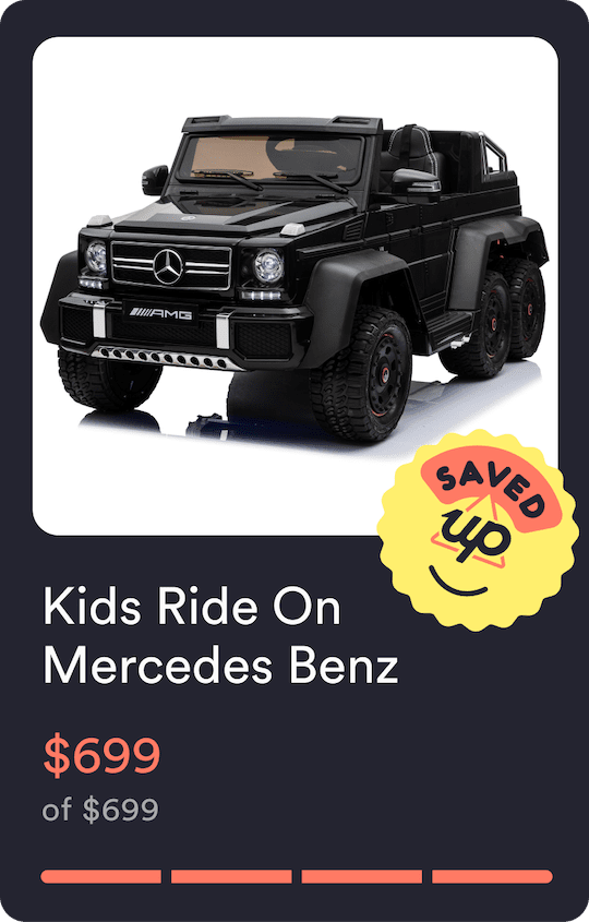 Licensed Mercedes Benz G63 with 6 Wheels 4WD Kids Ride On Car Remote control