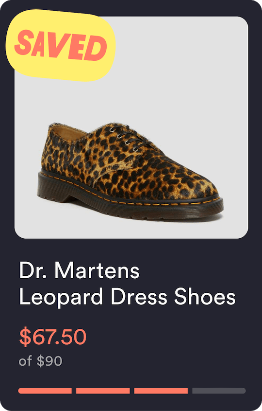 Smiths hair on leopard print dress shoes