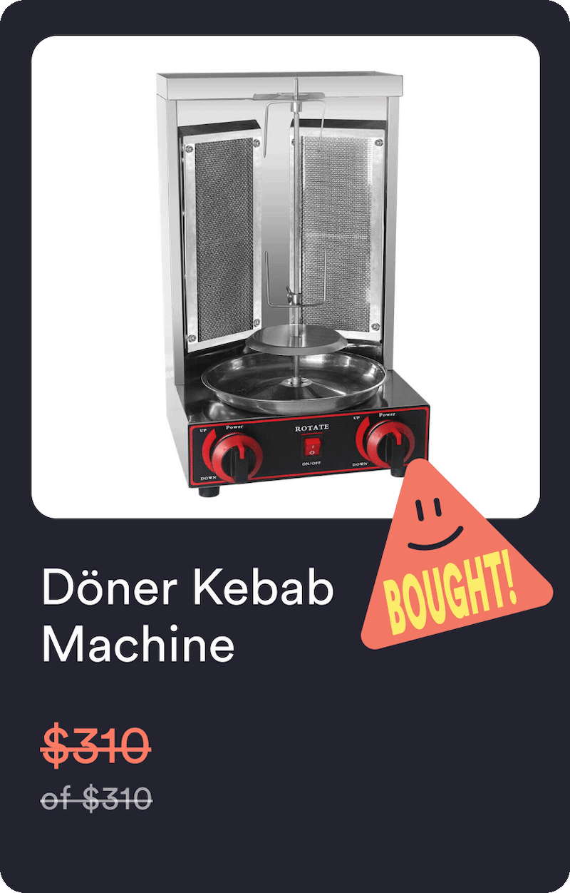 Kebab machine